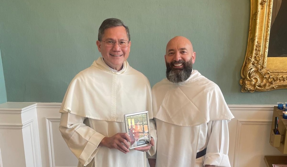 Presentation to the Master of the Order